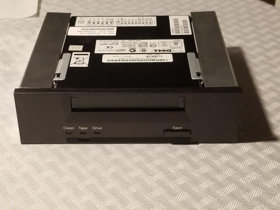 Dell STD2401LW DDS-4 4mm 20/40GB 68-Pin SCSI Tape Drive 0U1868 TC4200-391