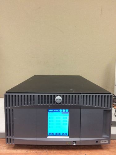 Dell Tape Library Ml6000 with 2x IBM LTO4 uds3 fc /8-00491-01 Drives WORKING