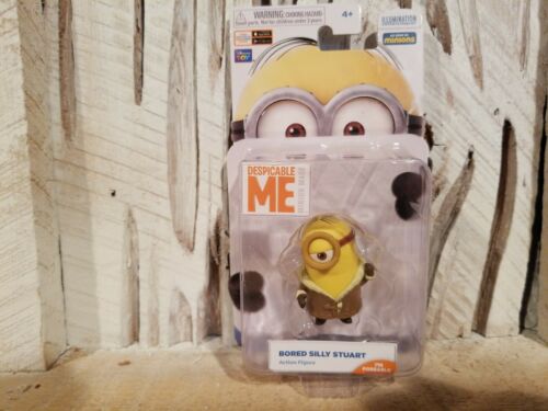 Despicable me bored silly stuart action poseable figure