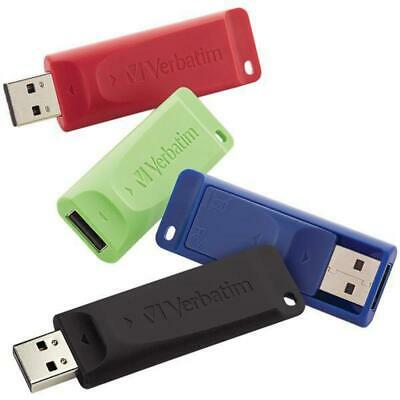 Verbatim 99123 16GB Store 'n' Go USB Flash Drive, 4 pk