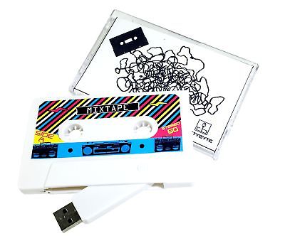 The Original MASHTAPE--Retro Mixtape Design Cassette Tape USB Flash Drive 8GB