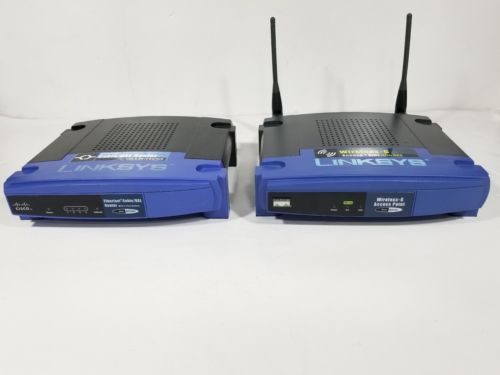 Linksys EtherFast Cable DSL Router 4 Port Switch Wireless G Access Point Combo