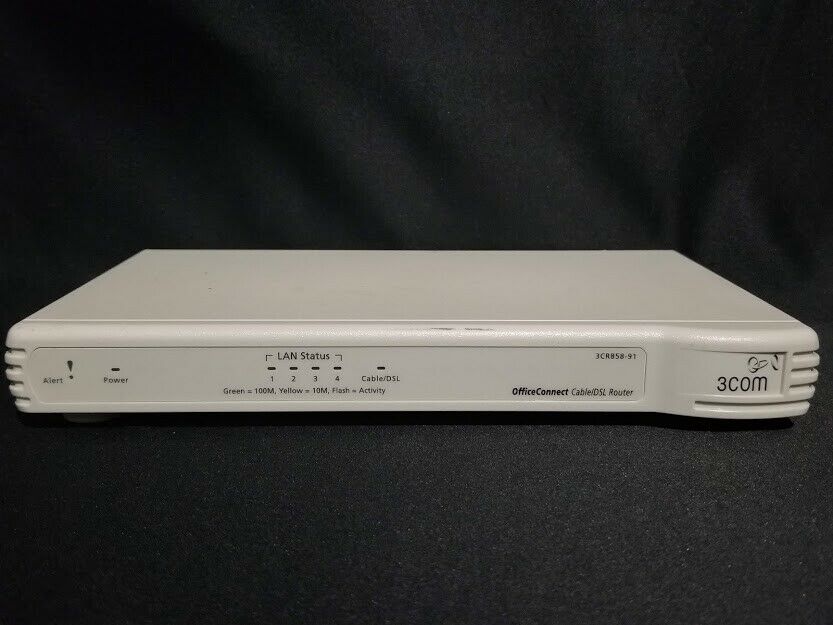 3 Com OfficeConnect 3CR85891 Cable DSL Router