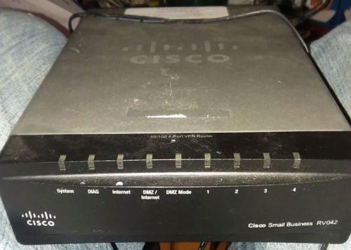 Cisco RV042G Dual Gigabit WAN VPN Router Small Business Router
