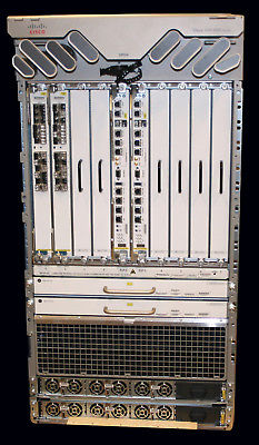Cisco ASR-9010-AC Router, 2 *A9K-RSP440-SE, 2 *A9K-24X10GE-SE