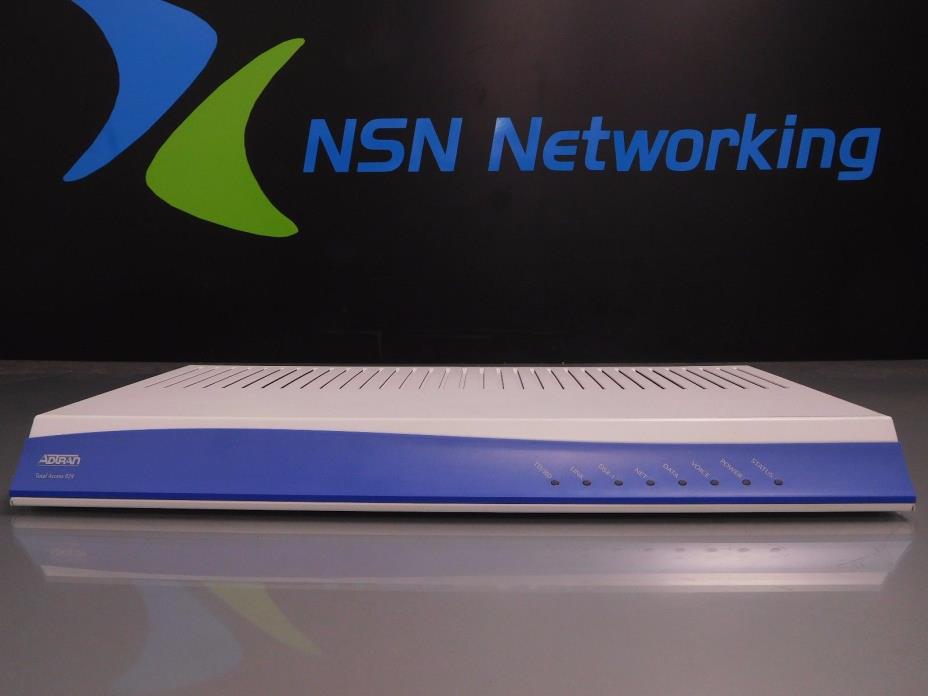Adtran Total Access TA 924 4212924L2  16 FXS 8 FXO IP VoiP Gateway 2nd Gen