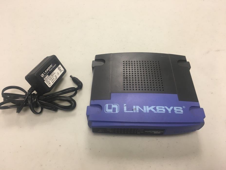 LINKSYS BEFSR81 EtherFast Cable/DSL Router with 8-Port Switch