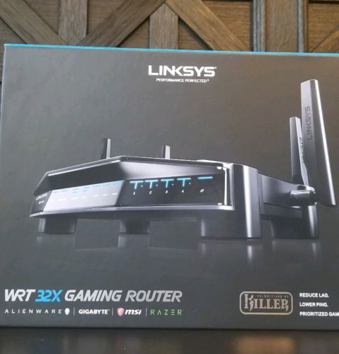 LINKSYS WRT32X AC3200 DUAL-BAND WIFI GAMING ROUTER *READ DESCRIPTION*