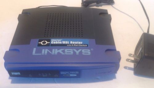 Linksys BEFSR41 V3 4-Port 10/100 Wired Router