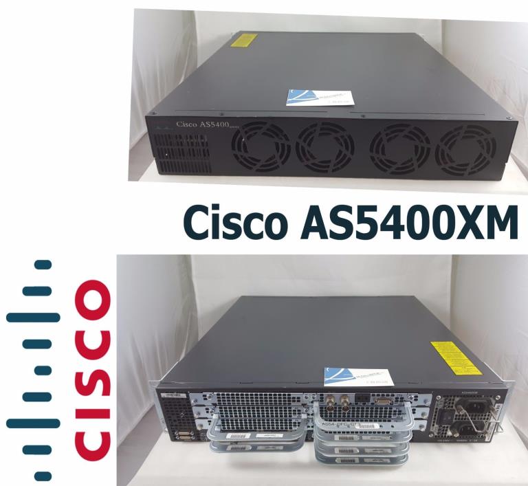 Cisco AS54XM-CT3-V-HC AS5400XM High-Density Voice;1 CT3,28 AS5X-PVDM2-64,IP+ IOS