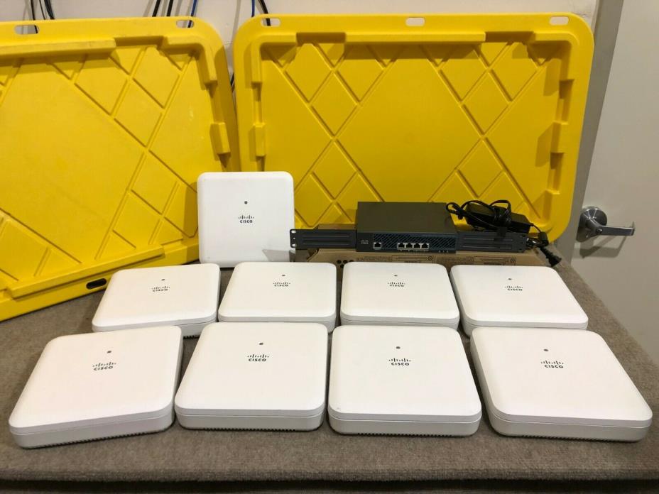 9 Unit Cisco System Aironet AIR-AP1832I-B-K9 802.11ac with Controller
