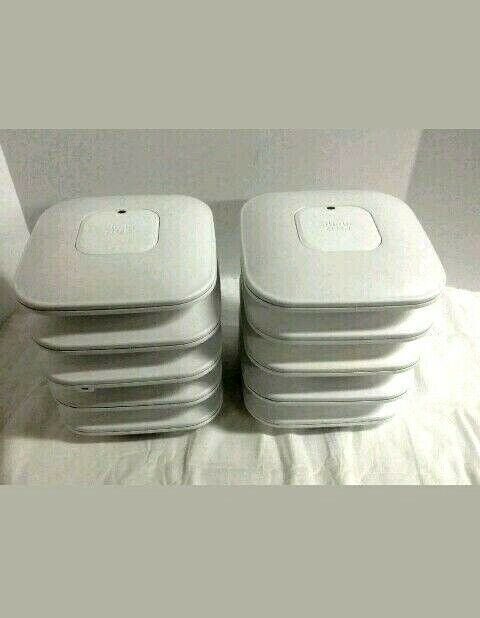 Lot of 10 Cisco AIR-LAP1142N-A-K9 V01 Dual Band Wireless Access Point