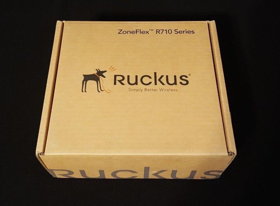 NEW RUCKUS WIRELESS ZONEFLEX R710 DUAL-BAND 901-R710-US00