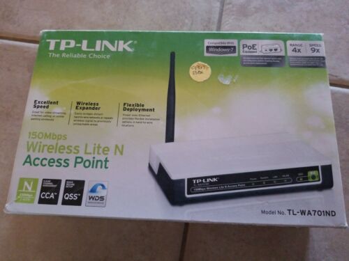 TP-Link TL-WA701ND 150Mbps Wireless N Access Point and Range Extender -Open Box