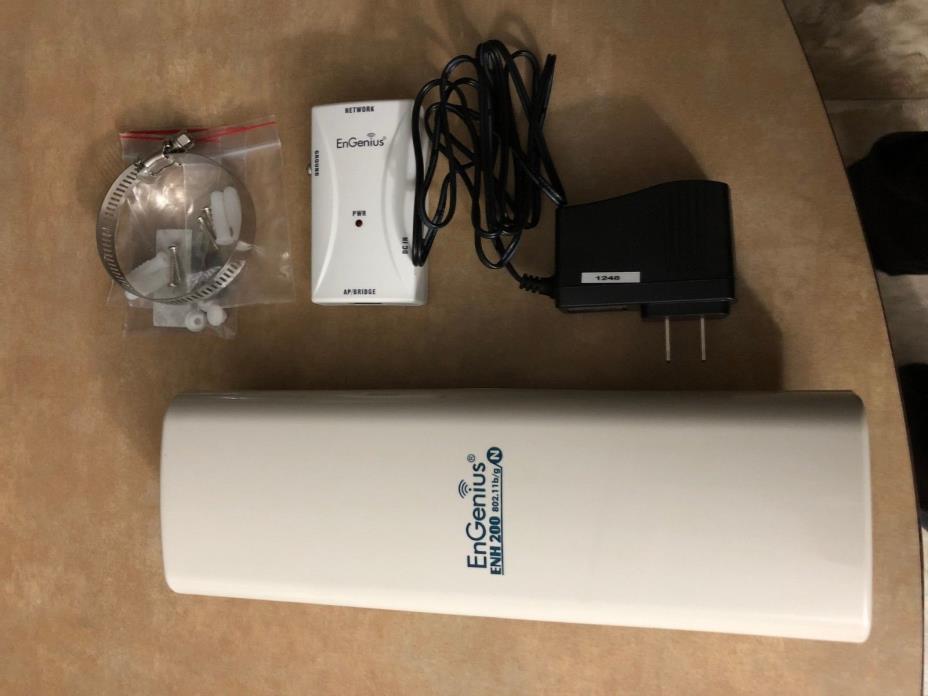 EnGenius ENH200 500mW Outdoor Wireless Access Point (PARTS AS IS)