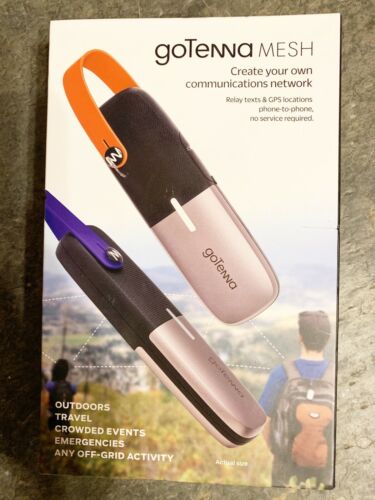 goTenna Mesh Two Off-Grid SMS & GPS Devices That Pair with Any Phone