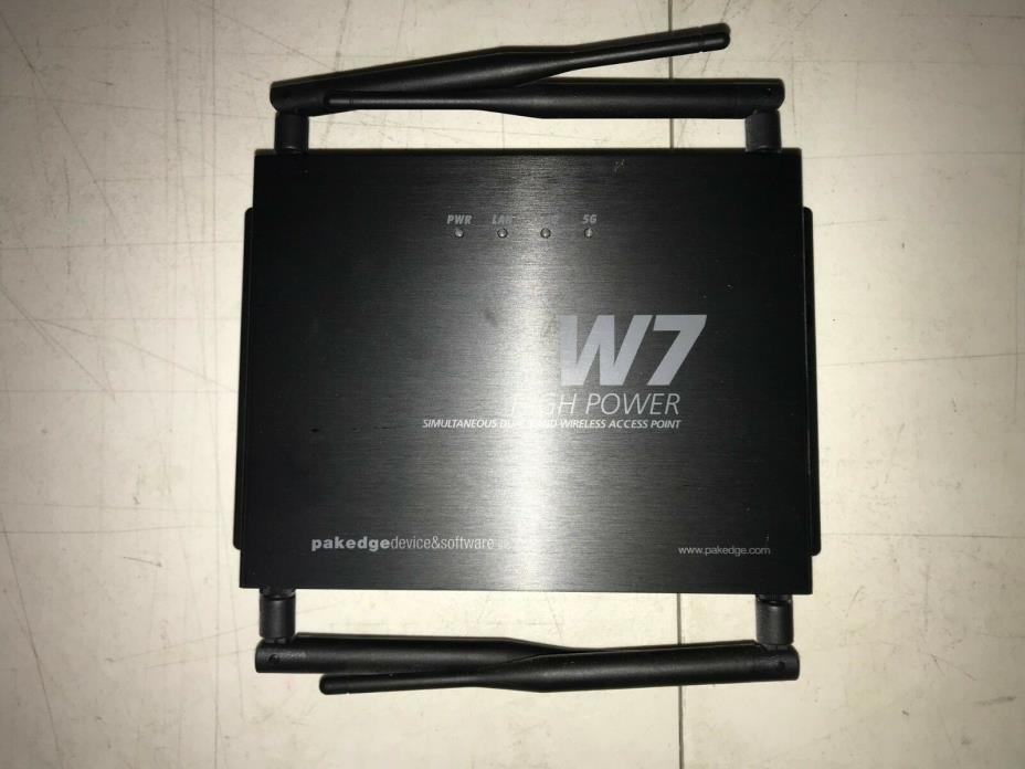Pakedge W7 High Power Dual Band Wireless Access 802.11 WiFi A B G N