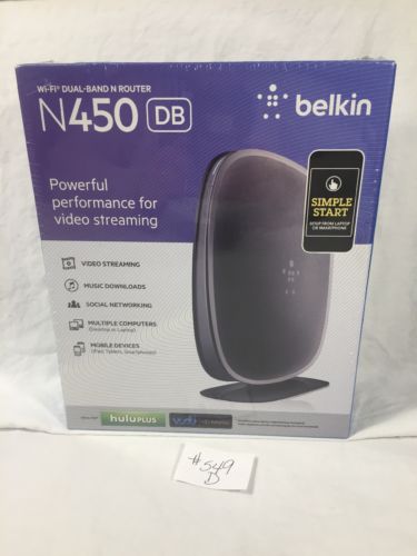 300 MBPS 5 GHz BELKIN WIFI ROUTER - NEW 300 Mbps Dual Band Wifi Router N450DB