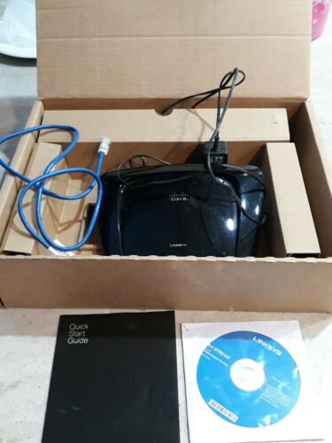 Cisco Linksys WRT160N V3 Wireless-N Broadband Router With Box, Manual, and DVD