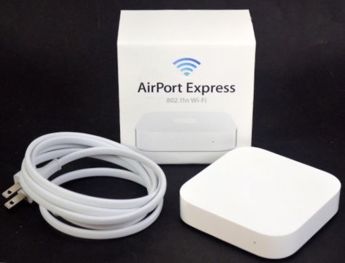 Apple AirPort Express 600 Mbps 1-Port 10/100 Wireless N Router (MC414LL/A)