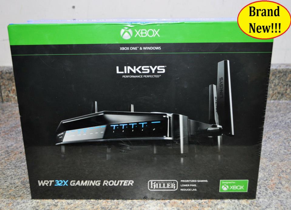 Linksys WRT32X Wi-Fi Gaming Router for Xbox One WRT32XB. FREE Shipping Shipping