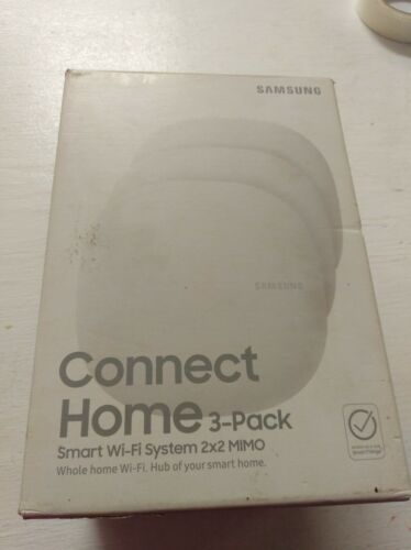 Samsung Connect Home 3 Pack Smart Wifi System 2x2 MIMO ET-WV520 (White) New