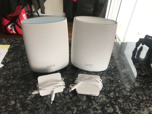 Netgear Orbi AC3000 Tri-Band Mesh Wi-Fi System - White