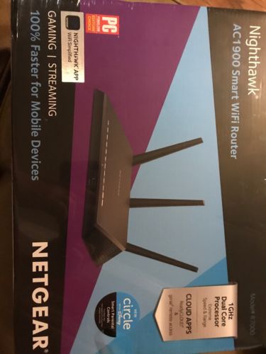 NETGEAR Nighthawk AC1900 Dual Band Wi-Fi Gigabit Router (R7000) NIB