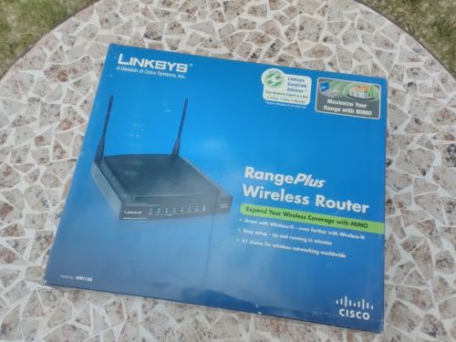 Linksys WRT100 4-Port 10/100 Wireless G Router (WRT100-RM)