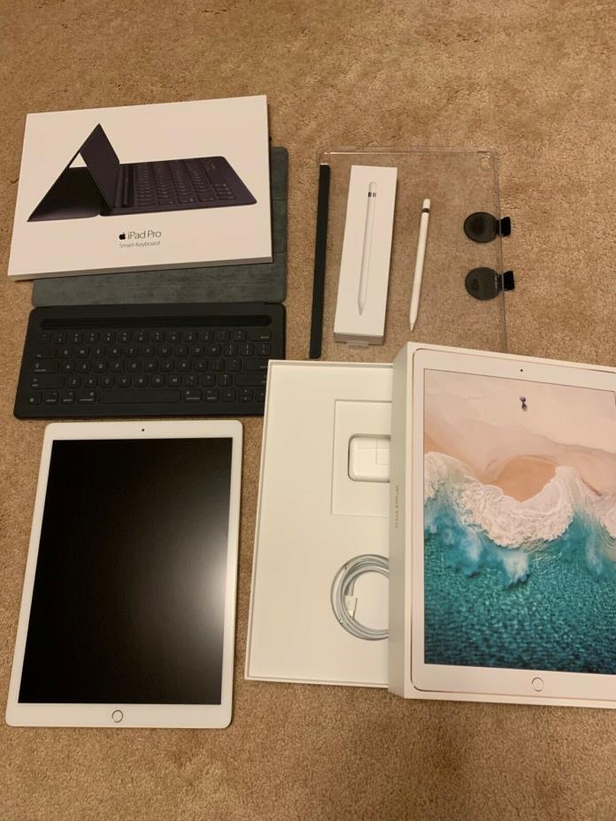 Apple iPad Pro 2nd Gen 256GB Wi-Fi 12.9 Gold ACCESSORIES MP6J2LL/A EXTRAS