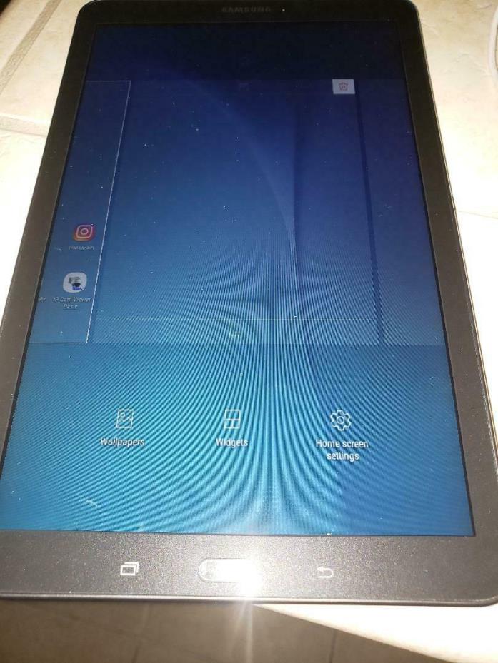 Samsung Galaxy Tab E16GB, Wi-Fi, 9.6in - Black