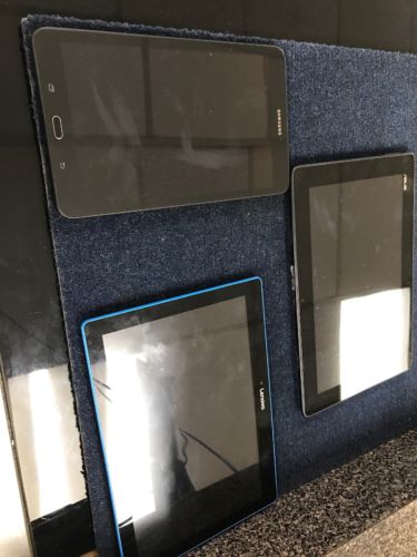 Lot Of Three Tablet. One Samsung One Asus One Lenovo