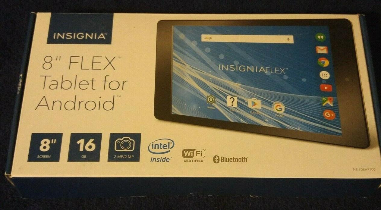 Insignia Flex Tab 16GB, Wi-Fi, 8 inch - Black