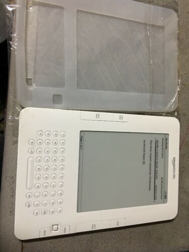 Amazon Kindle (2nd Generation) 2GB, 3G (Unlocked), 6in - White