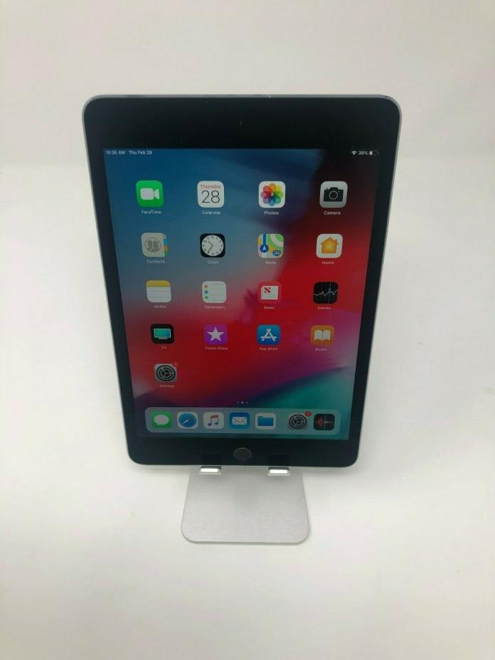 Apple iPad mini 4 16GB, Wi-Fi, 7.9in - Space Gray LCD White Spots