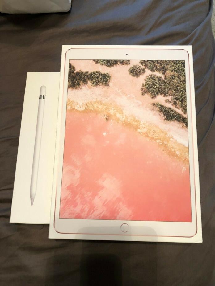 Apple iPad Pro 10.5 64GB Wifi Rose Gold WITH APPLE PENCIL