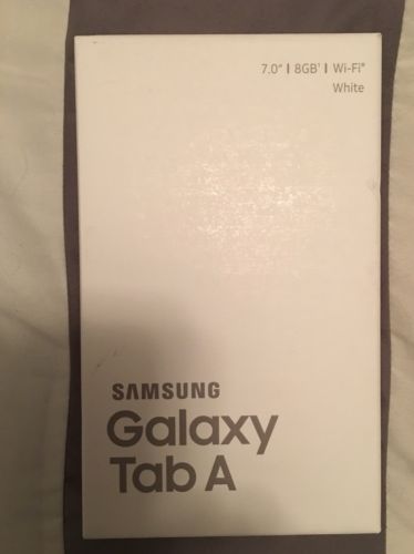 Samsung Galaxy Tab A  Model SM-T280 7 Inch 8GB Wi Fi White New In Sealed Box