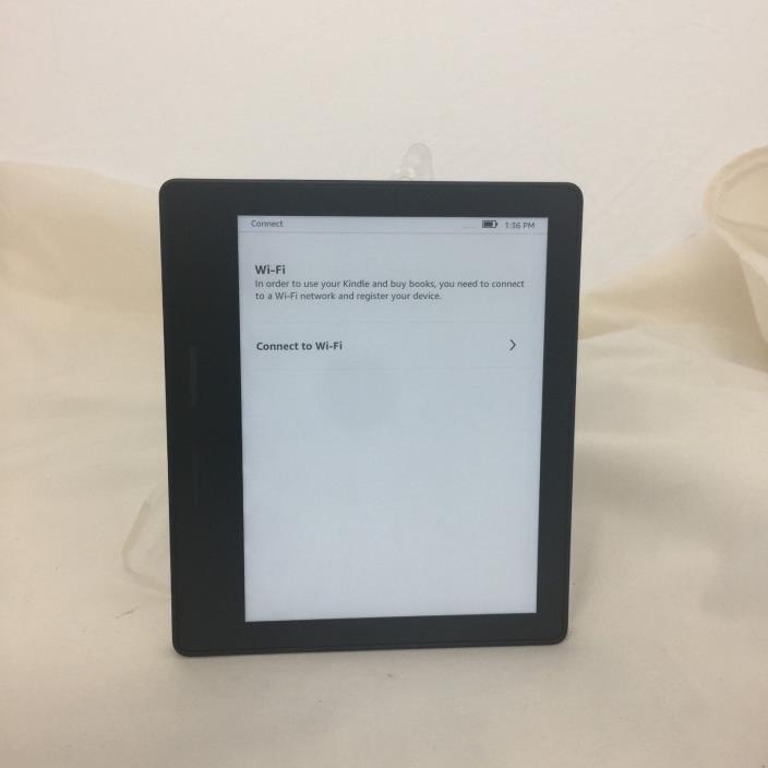 Amazon Kindle Oasis w/ charging cover, Wi-Fi +3G, 6