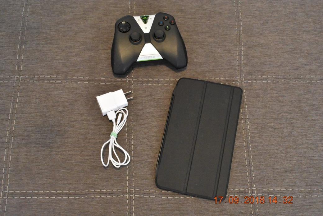 Nvidia Shield K1 16GB Tablet F1761W + Screen Cover With Controller & USB Charger