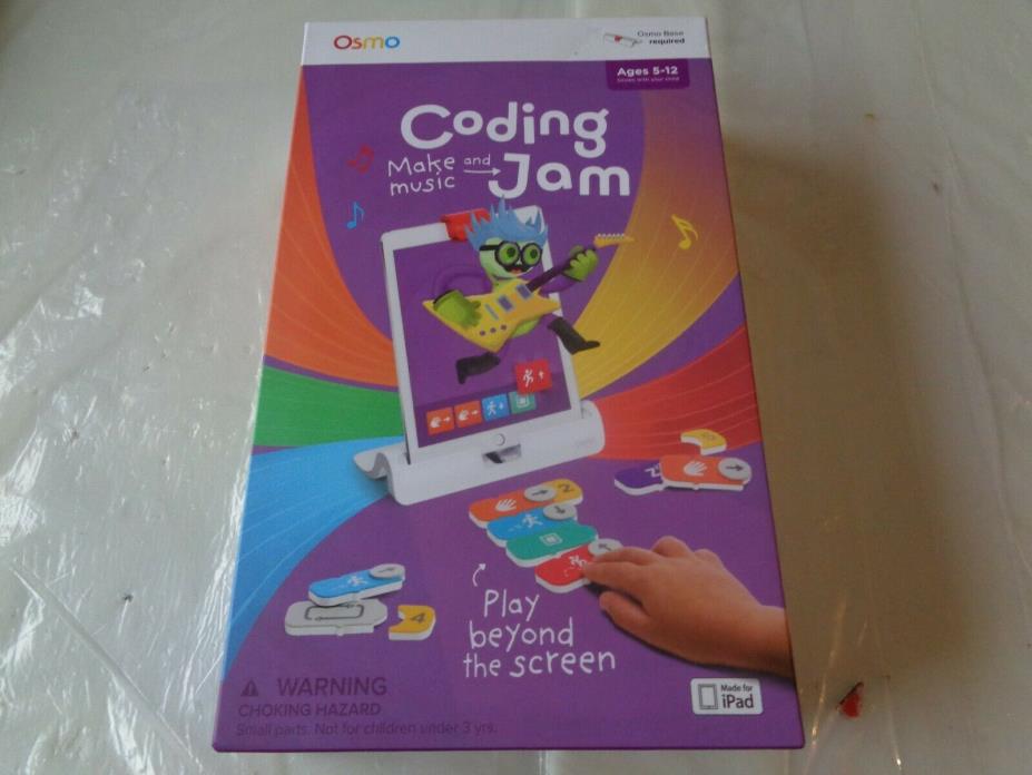 New Sealed Osmo Coding Jam Game (Base required)