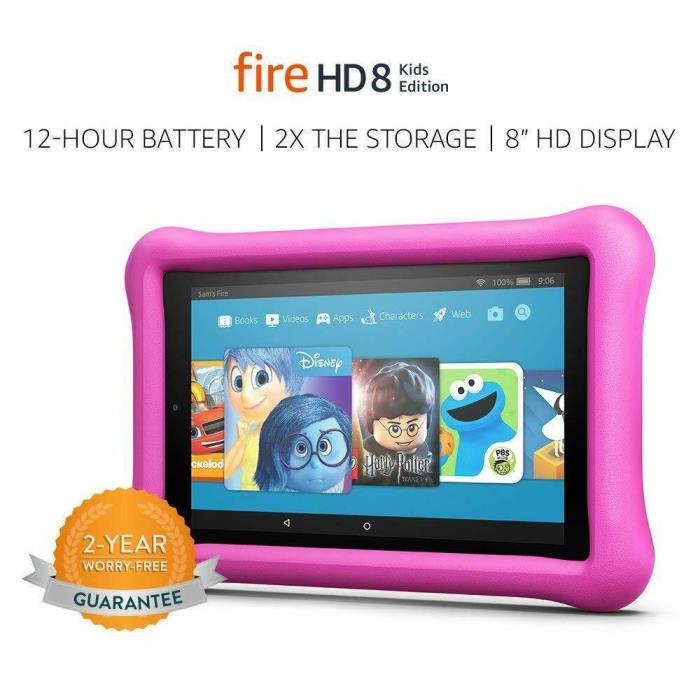 Fire HD 8 Kids Edition Tablet, 8