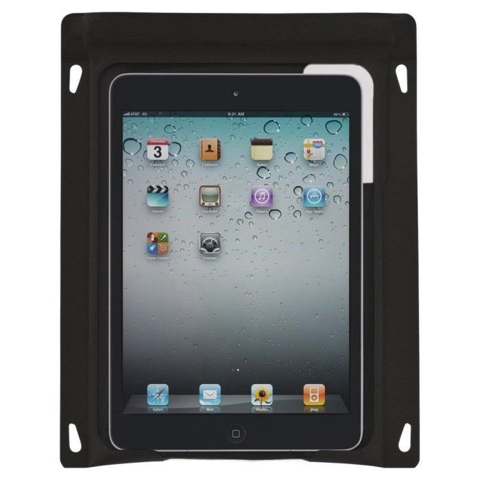 NEW Black iSeries E-CASE iPad MINI WATERPROOF CASE Seal Lock Rugged RF Weld USA!