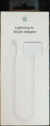 Genuine Apple Lightning to 30-pin Adapter iPad iPod iPhone MD824AM/A 0.2m
