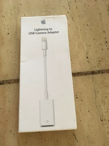 Genuine Apple Lightning to USB Camera Adapter MD821AM/A Model A1440 NEW OP