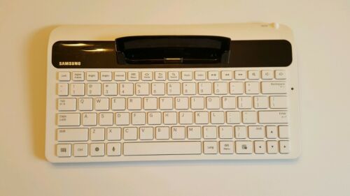 Samsung Wireless Keyboard Docking Station Galaxy Tablet Model ECR-K10AWE