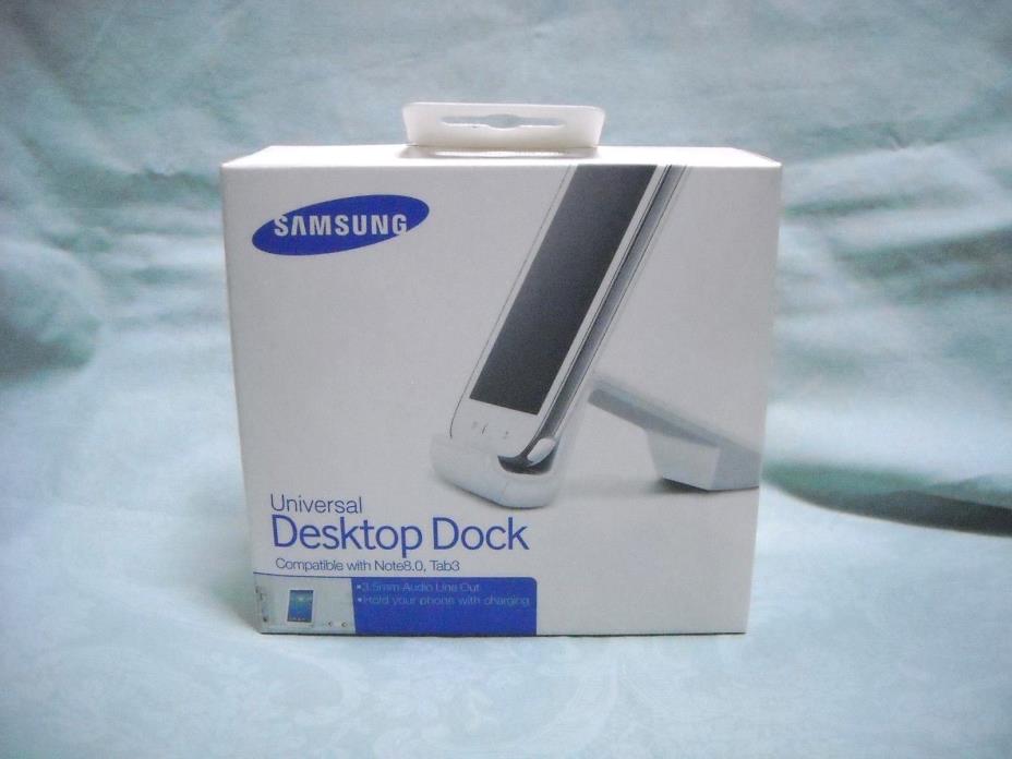 Universal Samsung Desktop White Charging Dock