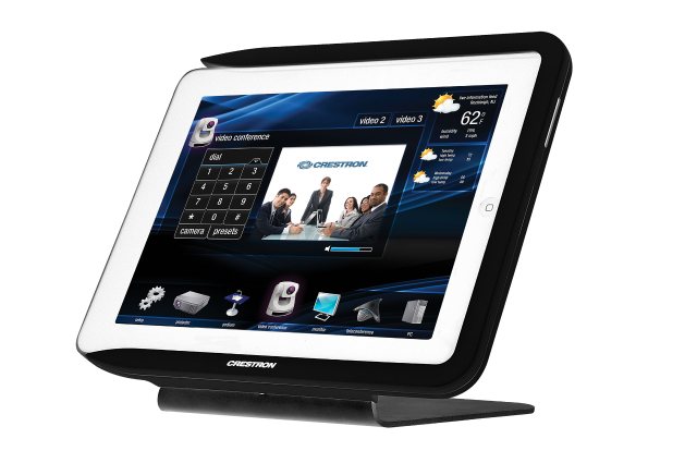 Crestron IDOC-PAD2-DSC-B-S iPanel Docking Station for Apple iPad 2 & 3 Black NEW