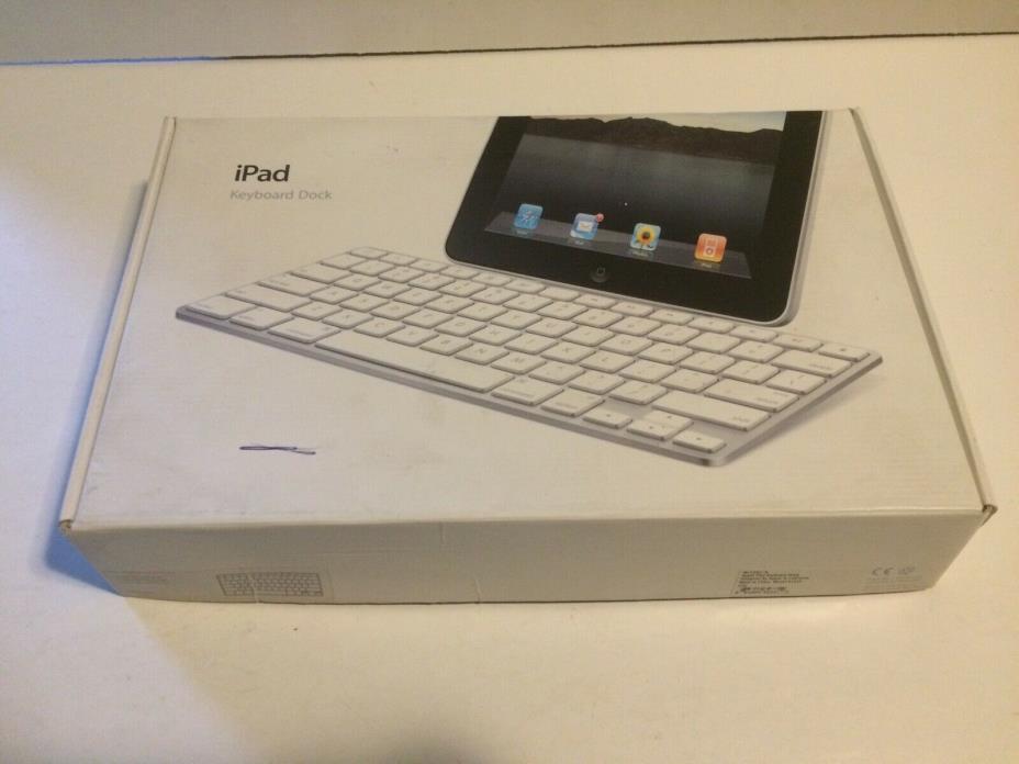 Apple iPad Keyboard Dock A1359 MC533LL/B for 1st 2nd 3rd Generation 30 Pin