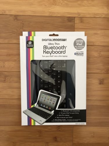160 Digital Gadgets Ultra Thin Bluetooth Keyboard (Black)