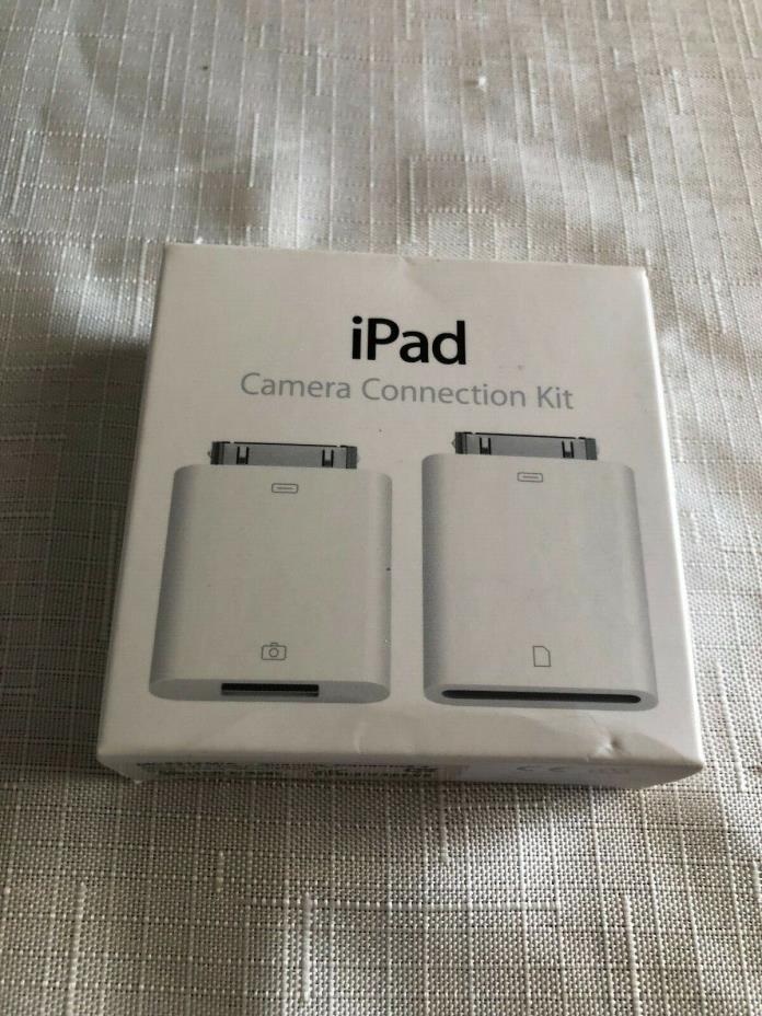 -New Sealed Genuine Apple Ipad Camera Connection Kit MC531ZM/A(A1362 & A1358)